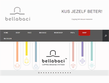 Tablet Screenshot of bellabaci.nl